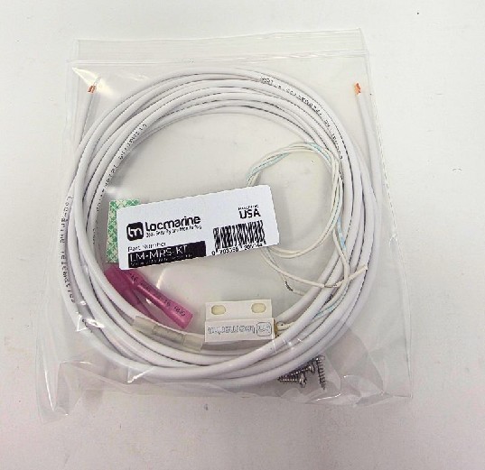 LOCMARINE Additional Security Magnetic Sensor Kit for LTE-10 (Sensor, 30FT cable) – Security Sensors | Marine Overhauling Florida