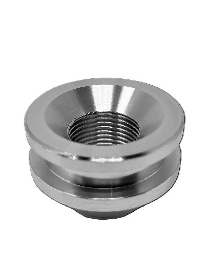 LOCMARINE Starlink Mini Coupling Adapter, Marine Grade Aluminum, 1″-14 Female Thread, Made in USA. – Starlink | Marine Overhauling Florida