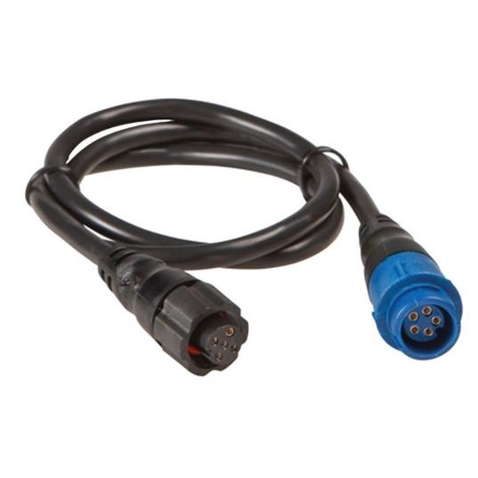 LOWRANCE NAC-MRD2MBL Male Red to Male Blue Network Adapter Cable, 2 ft – Communication Speakers | Marine Overhauling Florida