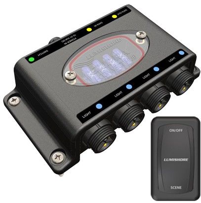 LUMISHORE i-Connect Kit Inc i-Connect Hub & i-Conn switch, full light sync, 4 lights.**SMX53 ONLY* – Lighting Accessories | Marine Overhauling Florida