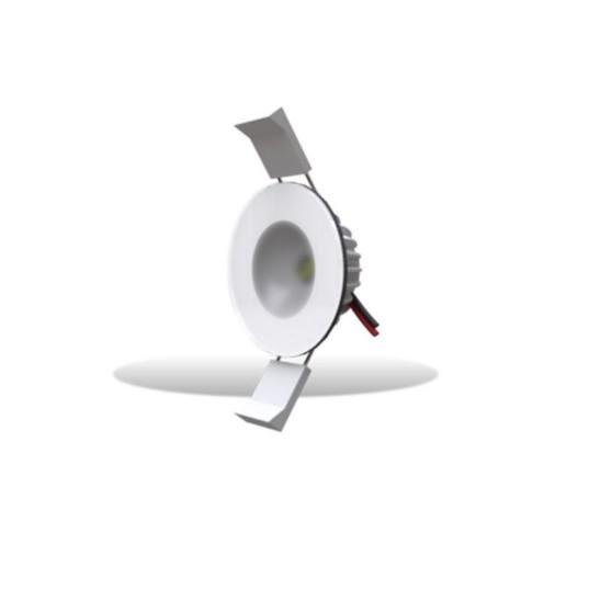 LUMISHORE ECLIPSE Downlight DL55 – Blue and White (Black Finish) – Above water lights | Marine Overhauling Florida