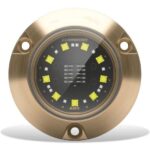 LUMISHORE ECLIPSE SMX54, Single Light Surface Mount, Blue and White – Lighting | Marine Overhauling Florida
