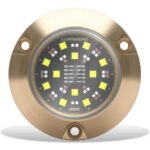 LUMISHORE ECLIPSE SMX94 Full Color RGBW Color-Chg light – 6,000 Fxt Lm, 90° bm 10-31 V – Lighting | Marine Overhauling Florida