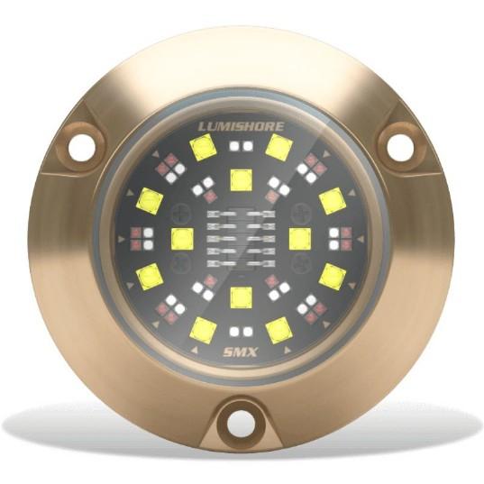LUMISHORE ECLIPSE SMX94 Full Color RGBW Color-Chg light – 6,000 Fxt Lm, 90° bm 10-31 V – Lighting | Marine Overhauling Florida