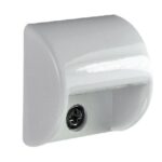 LUMITEC Andros LED Courtesy Light, Powder Coated White, Blue Light – Above water lights | Marine Overhauling Florida