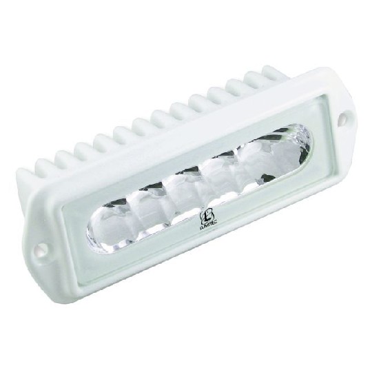 LUMITEC Capri2 Flush Mount LED Flood Light – White/Blue – Lighting | Marine Overhauling Florida