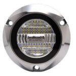 LUMITEC SeaBlaze X2 LED Underwater Light, Chrome, White/Blue – Lighting | Marine Overhauling Florida