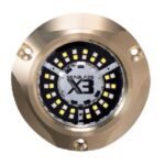 LUMITEC SeaBlaze X3 Underwater Light, Bronze, White/Blue – Lighting | Marine Overhauling Florida
