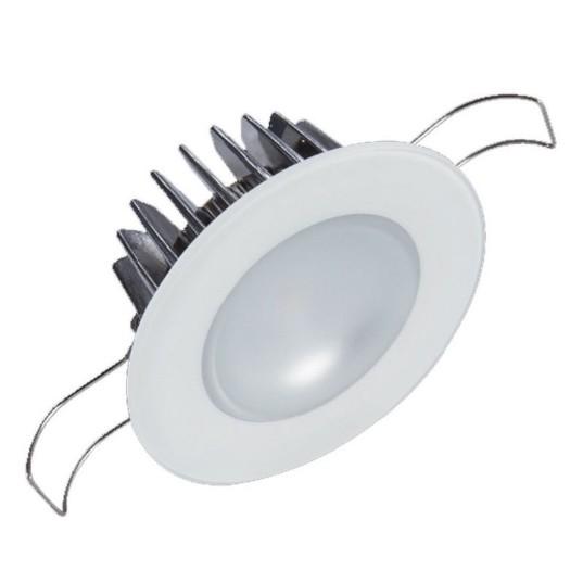 LUMITEC Mirage Down Light, Glass, White/Blue/Red, Flush Mount – Lighting | Marine Overhauling Florida