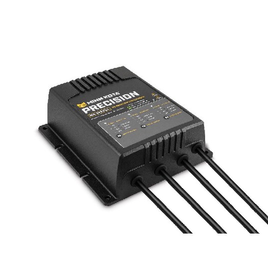 MINN KOTA Precision Charger MK 345 PCL – 3 Bank x 15 Amp – Communication Antenna | Marine Overhauling Florida