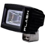 PLASHLIGHTS 20W Low Profile LED Spreader Light – 120° Scene Flood – Black Housing – Above water lights | Marine Overhauling Florida