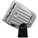 PLASHLIGHTS 20W Low Profile LED Spreader Light – 120 Scene Flood – White Housing – Above water lights | Marine Overhauling Florida