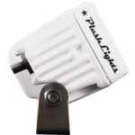PLASHLIGHTS 20W Low Profile LED Spreader Light – 120 Scene Flood – White Housing – Above water lights | Marine Overhauling Florida