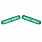 PLASHLIGHTS Poquito 60W Underwater Transom Light – Green – Pair – Lighting | Marine Overhauling Florida
