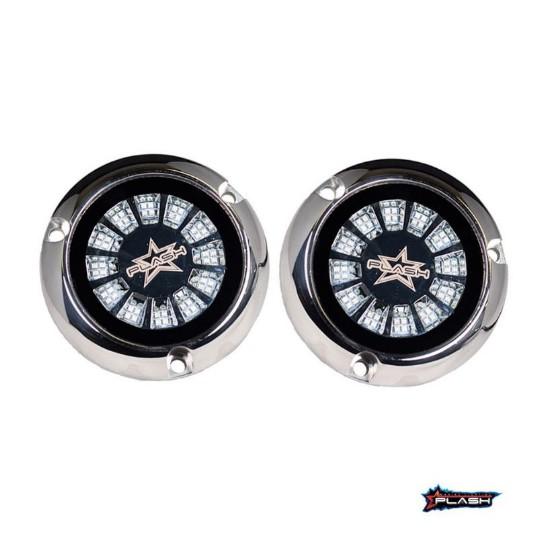 PLASHLIGHTS Epik Underwater Transom Light – Blue + White – Pair – Lighting | Marine Overhauling Florida
