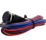PLASHLIGHTS Marine Push Button Switch – Blue LED – 20a -Black Anodized- Momentary – Lighting | Marine Overhauling Florida