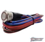 PLASHLIGHTS Marine Push Button Switch – Red LED – 20a – Stainless Steel – Momentary – Lighting | Marine Overhauling Florida