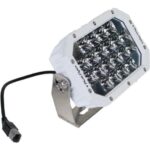 PLASHLIGHTS Quad LED Search Light – White Marine Housing – Lighting | Marine Overhauling Florida