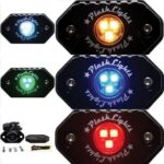 PLASHLIGHTS 9W, RGB Rock Light, Black Housing – Single – Lighting | Marine Overhauling Florida