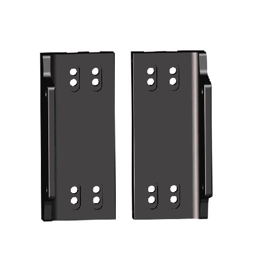 POWER-POLE MtoS Dual bkt 1″ thick w/slots BLK (new) – Marine Routers | Marine Overhauling Florida
