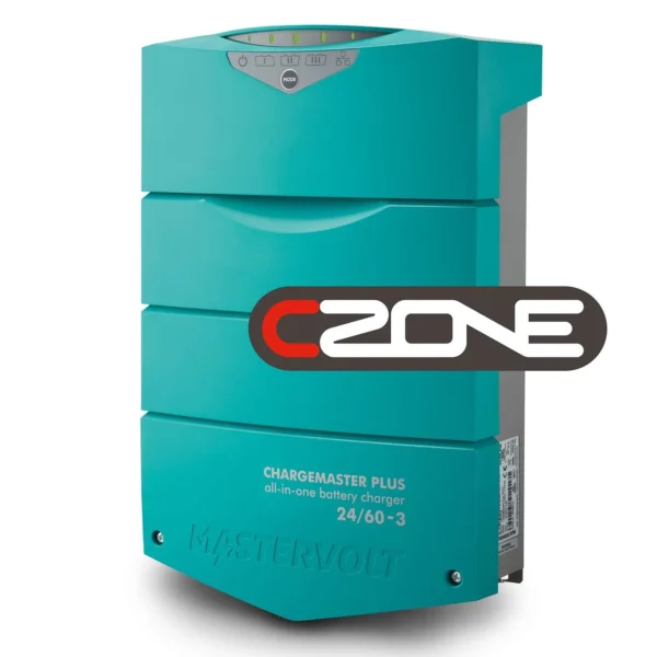 ChargeMaster Plus CZone Battery Charger, 24V, 60 Amp, 3 Banks – Mounted Battery Chargers | Marine Overhauling Florida