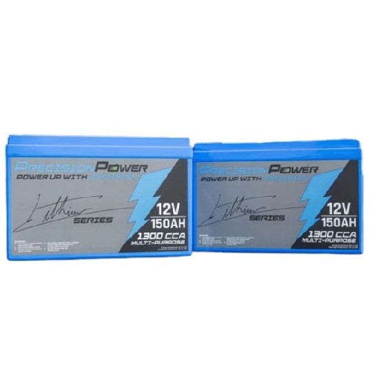PRECISION SONAR 12V 150Ah Lithium Smart Battery – Lithium Boat Batteries | Marine Overhauling Florida