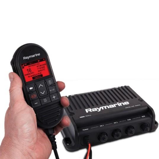 RAYMARINE Ray90 Modular Dual-Station VHF Black Box Radio System – VHF Radios | Marine Overhauling Florida