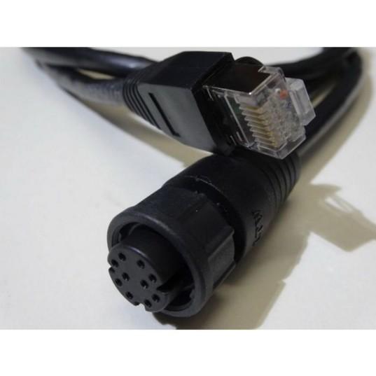 RAYMARINE Round Raynet Connector To RJ45 Male For Hooking Radars To E7 And New C & E Series – Communication Speakers | Marine Overhauling Florida