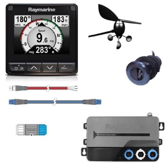 RAYMARINE i70 System Pack, Wind, Depth, Speed – Marine Batteries | Marine Overhauling Florida
