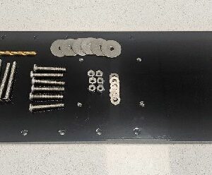 RHODAN Powder-Coated Black Aluminum Extension Bracket 1/2″ thick 7″ x 18″ – Inverters | Marine Overhauling Florida