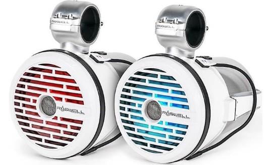 ROSWELL C920-1710 R1 8″ Tower Speaker White *ON SALE WHILE SUPPLIES LAST* – Entertainment Speakers | Marine Overhauling Florida