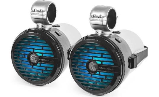 ROSWELL R1 8″ Tower Speaker Black – Entertainment Speakers | Marine Overhauling Florida