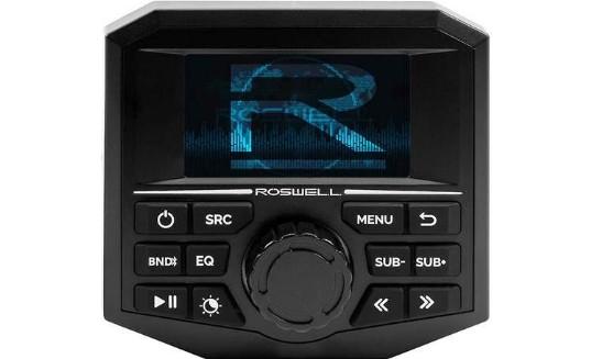 ROSWELL DIGITAL MEDIA RECEIVER W/COVER – Source / Stereo | Marine Overhauling Florida