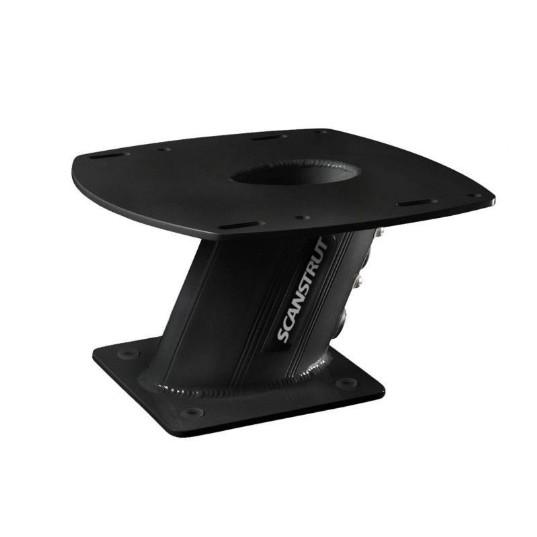 SCANSTRUT Black Aluminium PowerTower aft leaning 150mm / 6″ for radomes – Installation Mounts | Marine Overhauling Florida