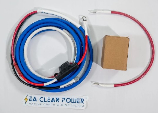 SEA CLEAR POWER 13ft Single Run Harness With Switch and Jumper – Circuit Breakers | Marine Overhauling Florida