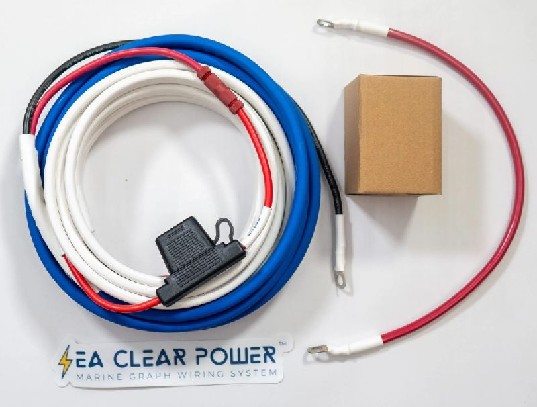 SEA CLEAR POWER 26ft Single Run Harness With Switch and Jumper – Circuit Breakers | Marine Overhauling Florida