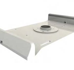 SEAVIEW Modular Top Plate for the STARLINK Standard Gen3 Antenna. Fits M1 and M2 Mounts. Accepts Light bar. – Starlink | Marine Overhauling Florida