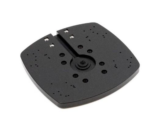 SEAVIEW BLACK – Modular plate for mounts ending in M1 to fit almost ALL closed dome and open array radars (check ref guide) – Installation Mounts | Marine Overhauling Florida