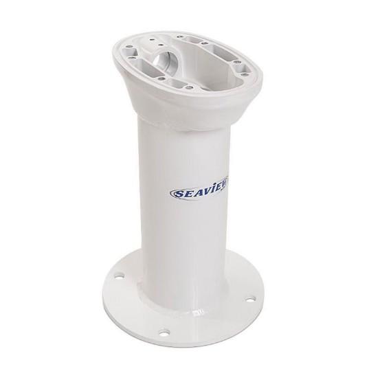 SEAVIEW 12″ Modular Mount for 18-24″ Dome Radars, Vertical, 8″ Round Base Plate, Light Bar Compatible, Top Plate Req. – Installation Mounts | Marine Overhauling Florida