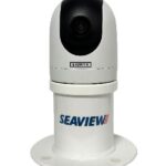 SEAVIEW White 5″ Sionyx Nightwave Mount / Vertical / 8 in. round base plate – Navigation Mounts | Marine Overhauling Florida