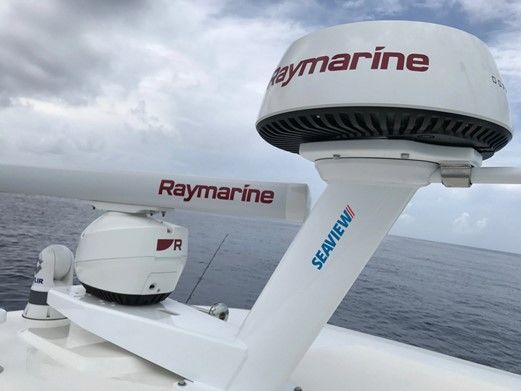 SEAVIEW 13.25″ Dual Mount pre-drilled for most closed dome Radars. Top for Satellite domes / Top plate required – Installation Mounts | Marine Overhauling Florida