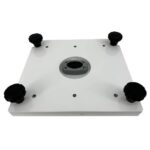 SEAVIEW Removable Base for Pedestal Mounts with a 10″ x 10″ Base Plate – White – Installation Mounts | Marine Overhauling Florida