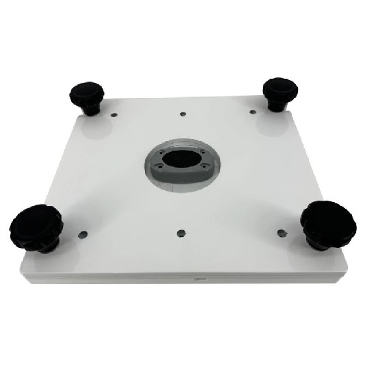 SEAVIEW Removable Base for Pedestal Mounts with a 10″ x 10″ Base Plate – White – Installation Mounts | Marine Overhauling Florida