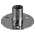 SHAKESPEARE 1″ Straight mount, stainless steel, flange base – Communication Mounts | Marine Overhauling Florida