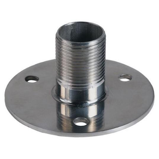 SHAKESPEARE 1″ Straight mount, stainless steel, flange base – Communication Mounts | Marine Overhauling Florida
