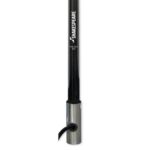 SHAKESPEARE 4′, 3 dB Classic VHF, w/ chrome ferrule and 15′ RG-58 cable IN BLACK – Solenoids | Marine Overhauling Florida