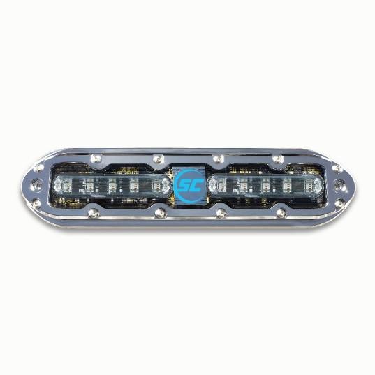 SHADOW-CASTER SCM10 316 SS Housing Underwater Light – Bimini Blue w/ 20′ Cable – Lighting | Marine Overhauling Florida