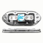 SHADOW-CASTER SCM4 316 SS Housing Underwater Light – Bimini Blue w/ 20′ Cable 1600 Lumens – Lighting | Marine Overhauling Florida