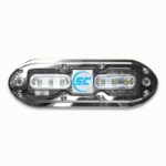 SHADOW-CASTER SCM6 316 SS Housing Underwater Light – Bimini Blue w/ 20′ Cable 2400 Lumens – Lighting | Marine Overhauling Florida