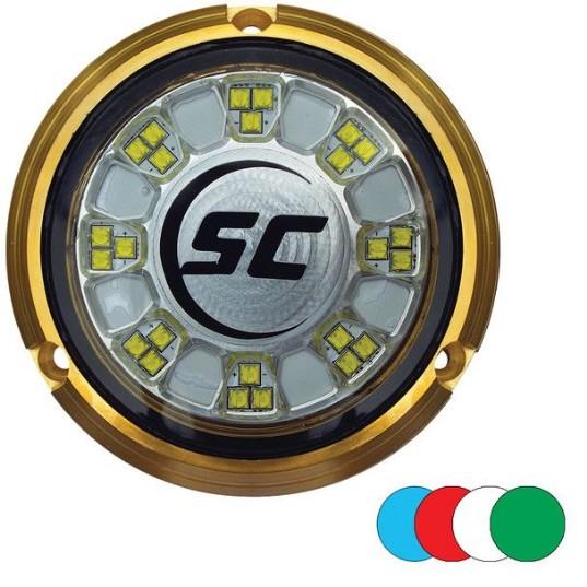 SHADOW-CASTER 24 LEDs Bronze Underwater Marine Light – Color Changing – Lighting | Marine Overhauling Florida